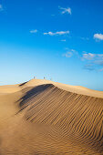 Sand dunes of Maspalomas, Gran Canaria, Canary Islands, Spain