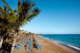 Beach Playa Blanca, Puerto del Carmen, Lanzarote, Canary Islands, Spain, Europe