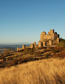 Castillo de Loarre, Burg, zwischen 12 und 13 Jahrhundert, Provinz Huesca, Aragonien, Aragon, Nordspanien, Spanien, Europa