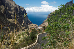 Mountain village of Masca in the Teno mountains, Tenerife, Canary Islands, Spain, Europe