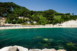 Sirolo beach, Sirolo, Marches, Marken, Italy