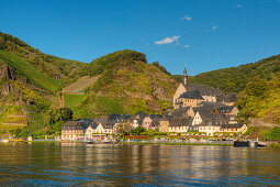 View at Beilstein, Moselle, Rhineland-Palatine, Germany