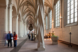 Brunswick cathedral, gothic nave, Perpendicular Style, Late gothic Burgplatz, Brunswick, Lower Saxony, Germany