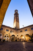 Torre dei Lamberti, Verona, Venetia, Italy