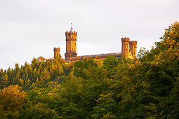 Burg Schaumburg bei Balduinstein, Lahn, Westerwald, Rheinland-Pfalz, Deutschland, Europa