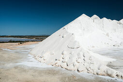 Salt refinery, Es Trenc, near Santanyi, Majorca, Spain