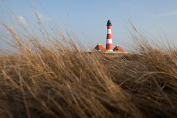 Leuchtturm Westerheversand, Westerhever, Hamburg, Deutschland