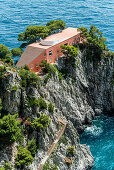 Villa Malaparte, Capri, Kampanien, Italien