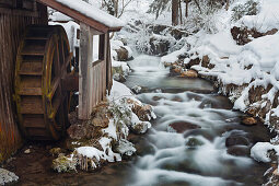 Old watermill near Ramsau, Styria, Austria