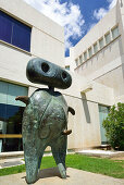 Fundacio Joan Miro, Stiftung Joan Miro, Architekt Josep Lluis Sert, Montjuïc, Barcelona, Katalonien, Spanien