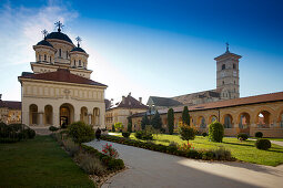 Die orthodoxen Kathedrale der Wiedervereinigung der Nation, Alba Iulia, Transylvanien, Rumänien