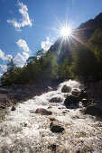 Wimbachtal, bei Ramsau, Berchtesgadener Land, Nationalpark Berchtesgaden, Oberbayern, Bayern, Deutschland