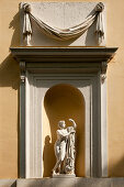 Skulptur am Schloss Wörlitz, Wörlitz, UNESCO Welterbe Gartenreich Dessau-Wörlitz, Sachsen-Anhalt, Deutschland