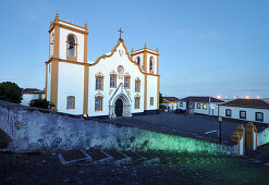 Main church of Praia da Vitoria, Island of Terceira, Azores, Portugal