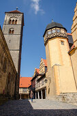 Castle and Collegiate Church of St Servatius, Quedlinburg, Harz, Saxony-Anhalt, Germany, Europe