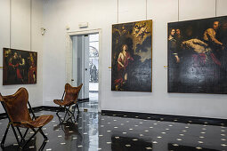 The gallery, Palazzo Bianco, Genoa, Liguria, Italia