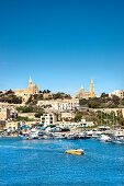 Fischerhafen von Mgarr, Insel Gozo, Malta