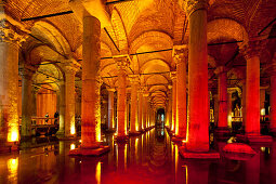 Yerebatan Cistern, Istanbul, Turkey