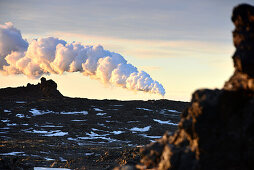 Geothermie auf der Halbinsel Reykjanes, Island