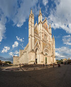 Duomo di Orvieto, Orvieto cathedral, gothic, Orvieto, hilltop town, province of Terni, Umbria, Italy, Europe