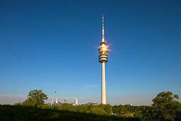 Olympia tower, Munich, Upper Bavaria, Bavaria, Germany