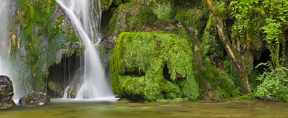 Cascades des Tufs, Arbois, Jura, Frankreich