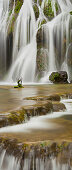 Cascades des Tufs, Arbois, Jura, Frankreich