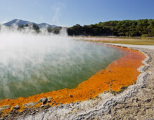 Champagne Pool, Wai-O-Tapu Thermal Wonderland, Bay of Plenty, Nordinsel, Neuseeland