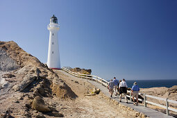 Castle Point Leuchtturm, Wellington, Nordinsel, Neuseeland