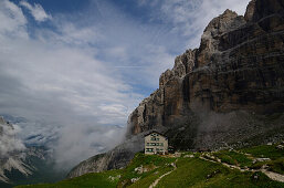 Rifugio Brentei, Brenta, Dolomiten, Trentino, Italien