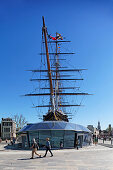 Cutty Sark Museum, Greenwich, London, England, Vereinigtes Königreich