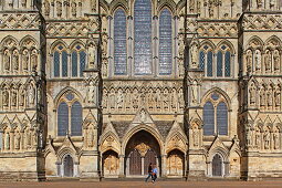 Salisbury Cathedral, Salisbury, Wiltshire, England, Great Britain