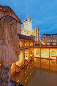 Roman Baths, Bath, Somerset, England, Great Britain
