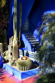 YSL's Garten, Jardin Majorelle, Marrakesch, Marokko