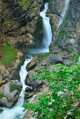 Waterfall Waldbachstrub, Echern Valley, Hallstatt, Salzkammergut, Upper Austria, Austria