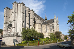 Abbey church Saint Waltrude, Sainte-Waudru, Mons, Hennegau, Wallonie, Belgium, Europe