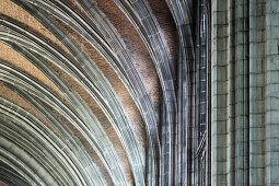 Stiftskirche St. Waltrudis, Sainte-Waudru, Inneres, Mons, Hennegau, Wallonie, Belgien, Europa