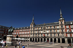 Statue of King Philip III, Plaza Mayor, Madrid, Spain