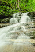 Waterfall, Taugl-Canyon, Salzkammergut, Salzburg, Austria