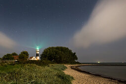 Buelk Lighthouse, Kiel Fjord, Baltic Sea, Strande, Kiel, Schleswig-Holstein, Germany