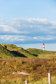 List Ost lighthouse, List, Ellenbogen, Sylt, Schleswig-Holstein, Germany