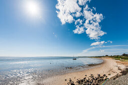 Wattenmeer bei Ebbe, Wenningstedt-Braderup, Sylt, Schleswig-Holstein, Deutschland