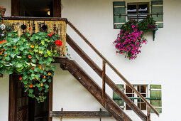 traditional farmhouse near Kochel am See, Bavaria, Germany