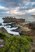 Küstenlandschaft bei Brenton-on-Sea, Indischer Ozean, Knysna, Westkap, Südafrika