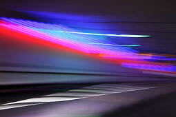 Lichtinstallation, Terminal 1, Flughafen Franz Josef Strauß, München, Bayern, Deutschland