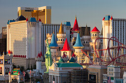 Excalibur Hotel, Strip, South Las Vegas Boulevard, Las Vegas, Nevada, USA