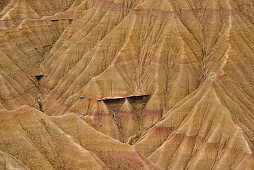 Bardenas Reales, semi-desert natural region (badlands), UNESCO biosphere reserve, Bardena Blanca, White Bardena, Navarra, Spain