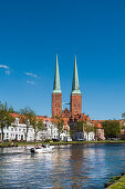Cathedral, Hanseatic City, Luebeck, Schleswig-Holstein, Germany