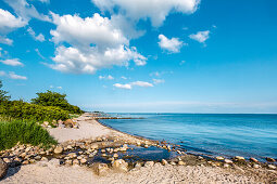 Beach near Neustadt, Baltic Coast, Schleswig-Holstein, Germany