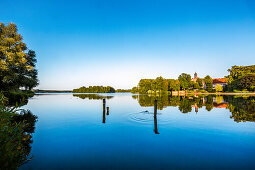 Eutiner Schloß und Großer Eutiner See, Eutin, Holsteinische Schweiz, Ostsee, Schleswig-Holstein, Deutschland